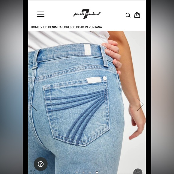 SEVEN FOR ALL MANKIND - DOJO DENIM CAPRI - Picture 15 of 15